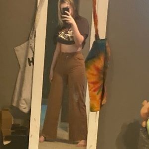 Brown corduroy pants soft comfortable